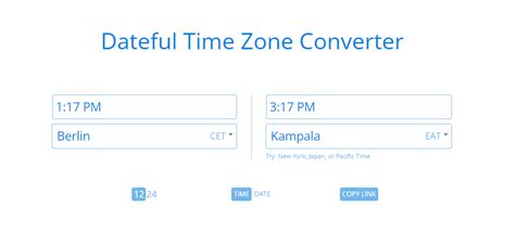 dateful time zone converter|time and date converter classic.